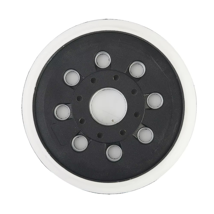 Bosch 8-Loch-Hakenschleifpad Stützteller für Exzenterschleifer GEX 125-1 AE und PEX 220 A, PEX 220 AE, Durchmesser: 125 mm, Schwarz - Bild 2