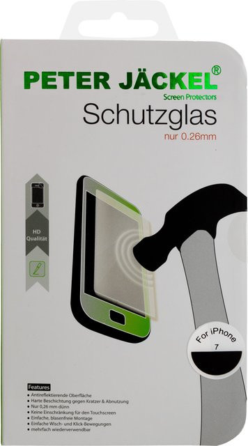 HD Glass Protector transparentes Schutzglas für Apple iPhone 7 und iPhone 8 - Bild 1