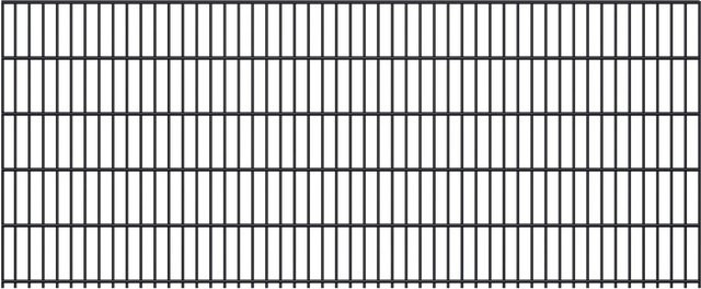 Doppelstabmatte Fa-Bausysteme Anthrazitgrau B: 250 cm, H: 103 cm - Bild 1