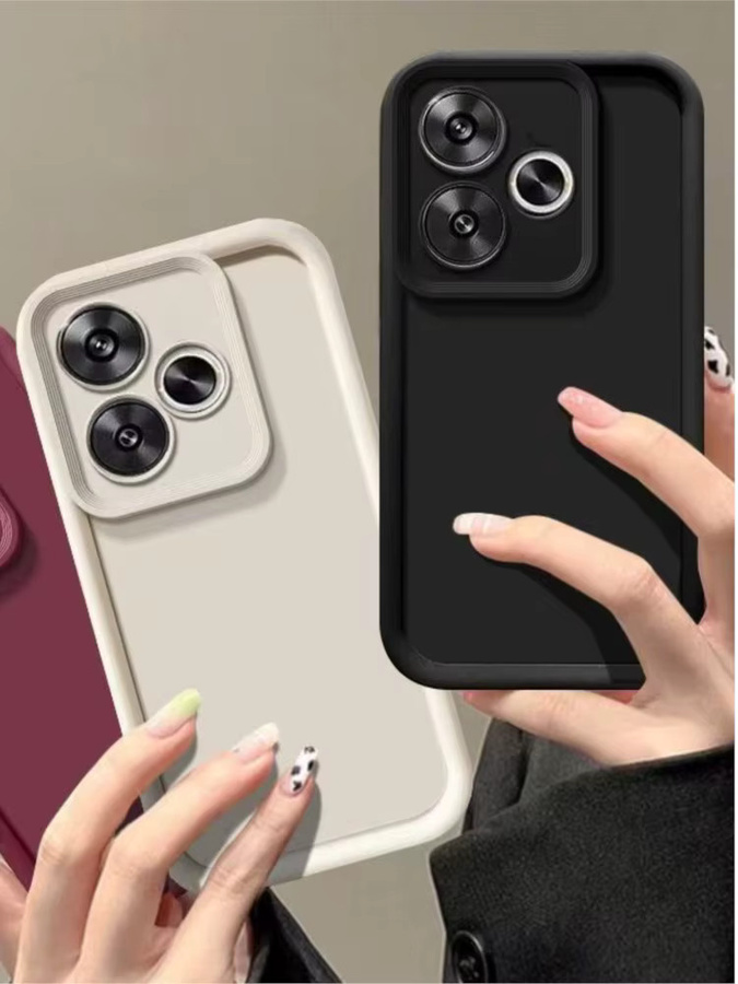 Xiaomi Kameraschutz Matte Hülle für Redmi Note 8 9 9s 10 10s 11 11s 12 12s 13 14 Pro Pro+ 9A 9C 10A 10C 12C 13C Cover in Rot - Bild 3