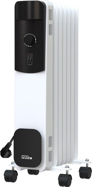 Güde Ölradiator OR 1500-7 in Weiß mit Kippschutz und freistehender Bauweise - Bild 1