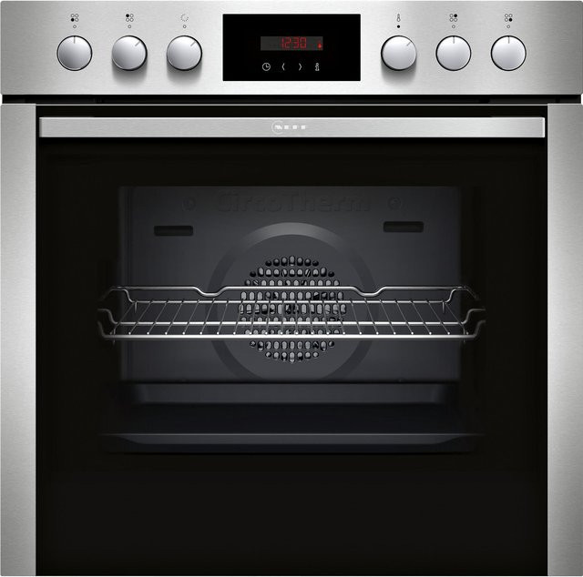 Bosch Einbauherd E2CCG6AN3 N30 in Silber mit Pyrolyse, LED-Display und Kindersicherung - Bild 1