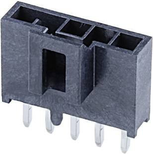 Molex Einbau-Buchsenleiste Standard in Schwarz - Bild 1