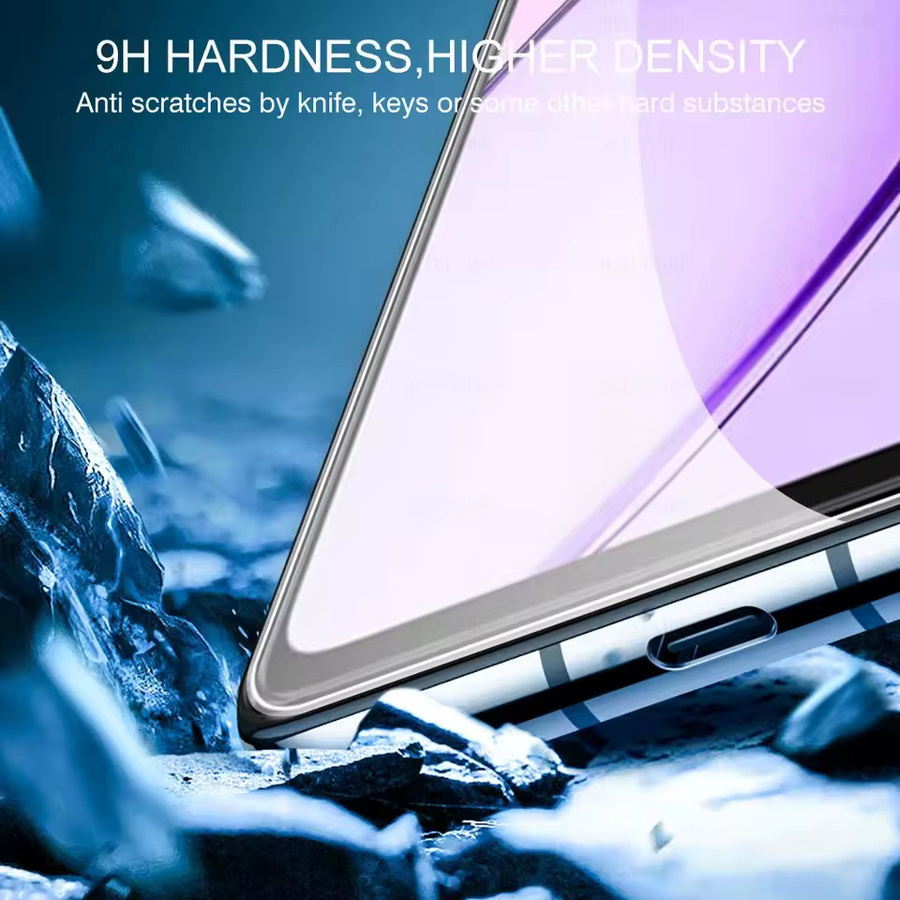 OPPO HD-Glas Displayschutzfolie aus gehärtetem Glas, transparent, passend für OPPO A80, A60, A3 (2024), A18, A40, A38, A58, A78 4G und A98 5G - Bild 2