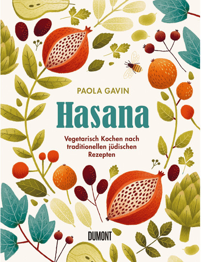 Hasana. Vegetarisch kochen nach traditionellen jüdischen Rezepten, Paola Gavin, Gebundene Ausgabe - Bild 1