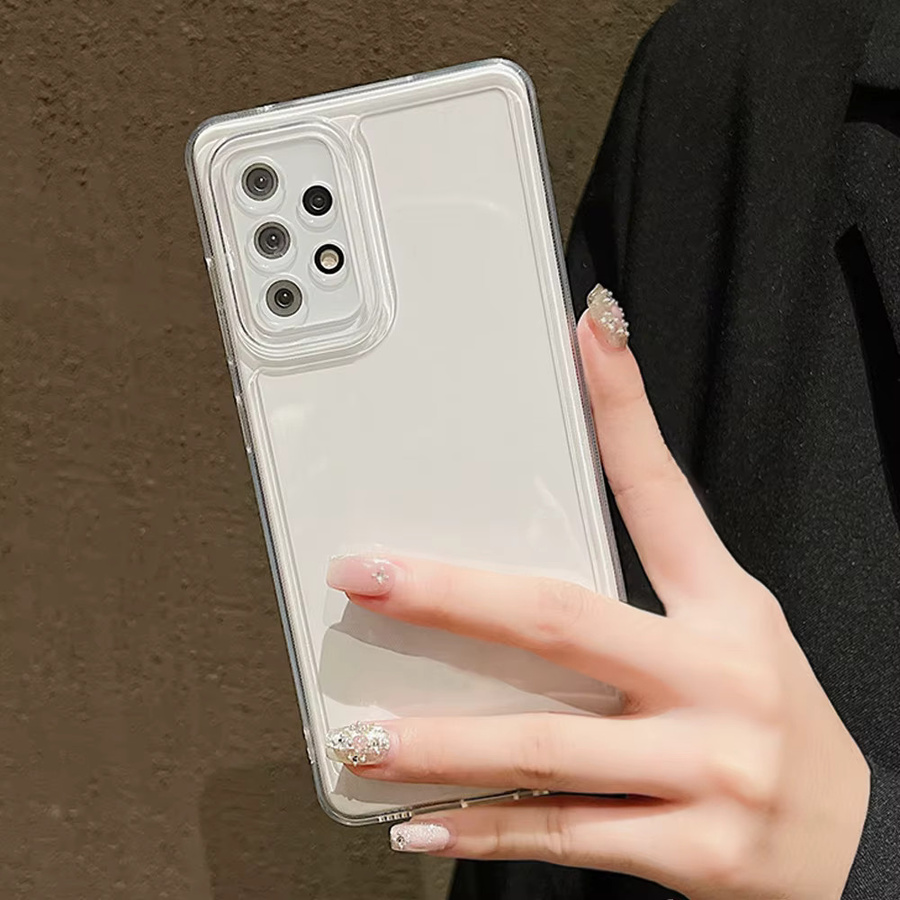 Transparente Schutzhülle für Samsung Galaxy S25 S26 S24 S23 S22 S21 Ultra Plus FE A56 A55 A54 A36 A35 A34 A26 A17 A16 A07 A06 5G - Bild 5
