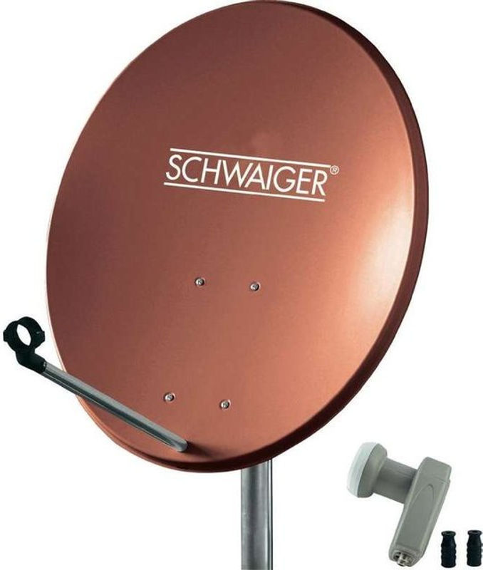 Schwaiger SPI5502SET2 SAT-Anlage für 2 Teilnehmer in Rot - Bild 2