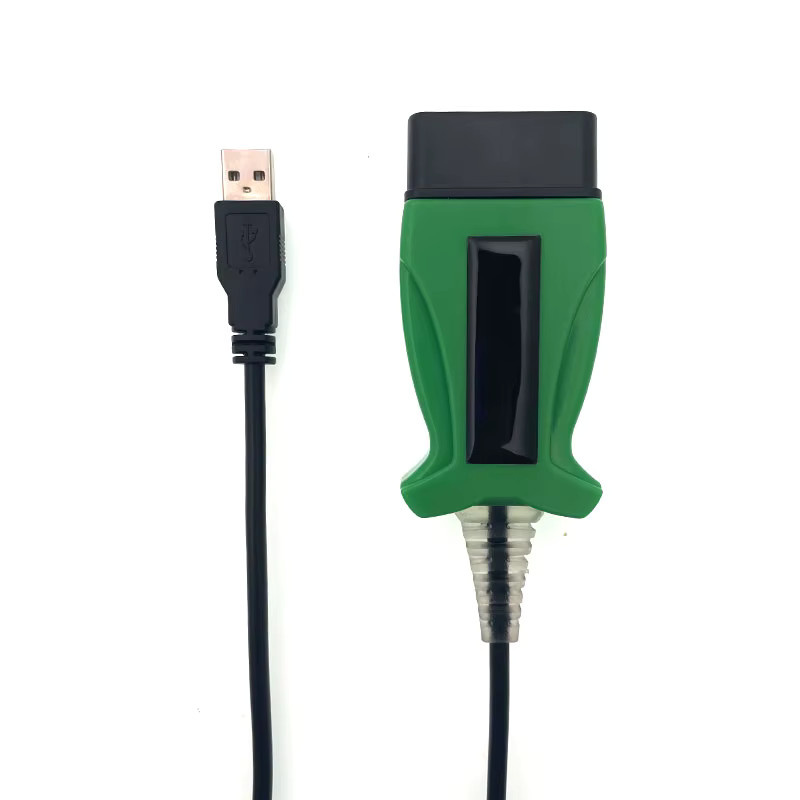 ITCARDIAG Techstream DLC3 J2534 Passthru OBD2 Diagnosekabel für Toyota bis Baujahr 2022 in Grau und Grün - Bild 2