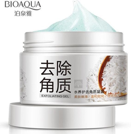 BIOAQUA Facial Exfoliator Peeling-Gel mit Aloe Vera, 140g, Unisex