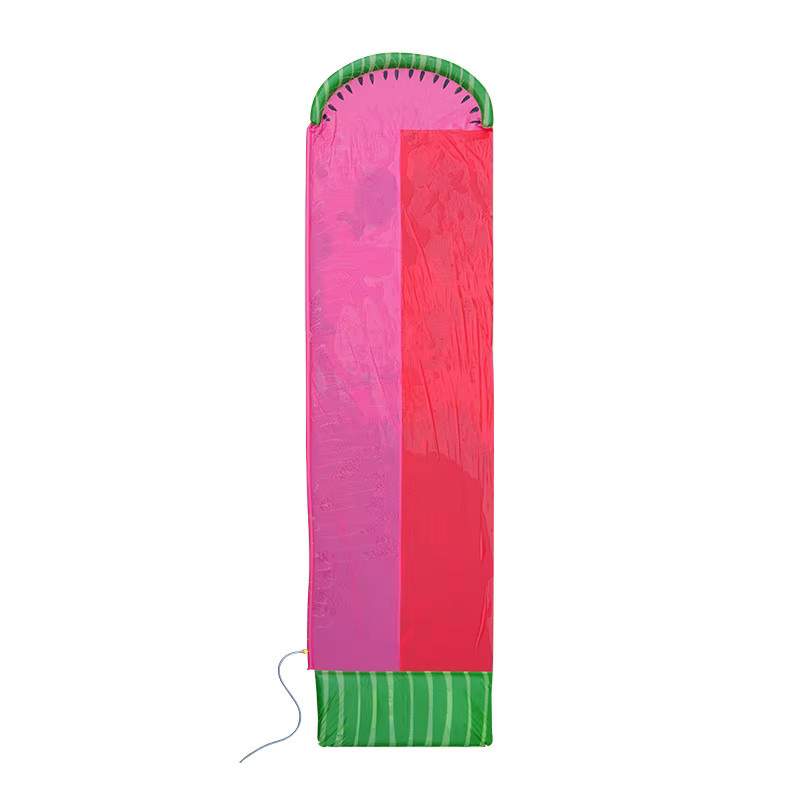 Wonflex Wassermelonen-Design Aufblasbare Wasserrutsche, Doppelbahn, mit Sprühfunktion - Bild 2