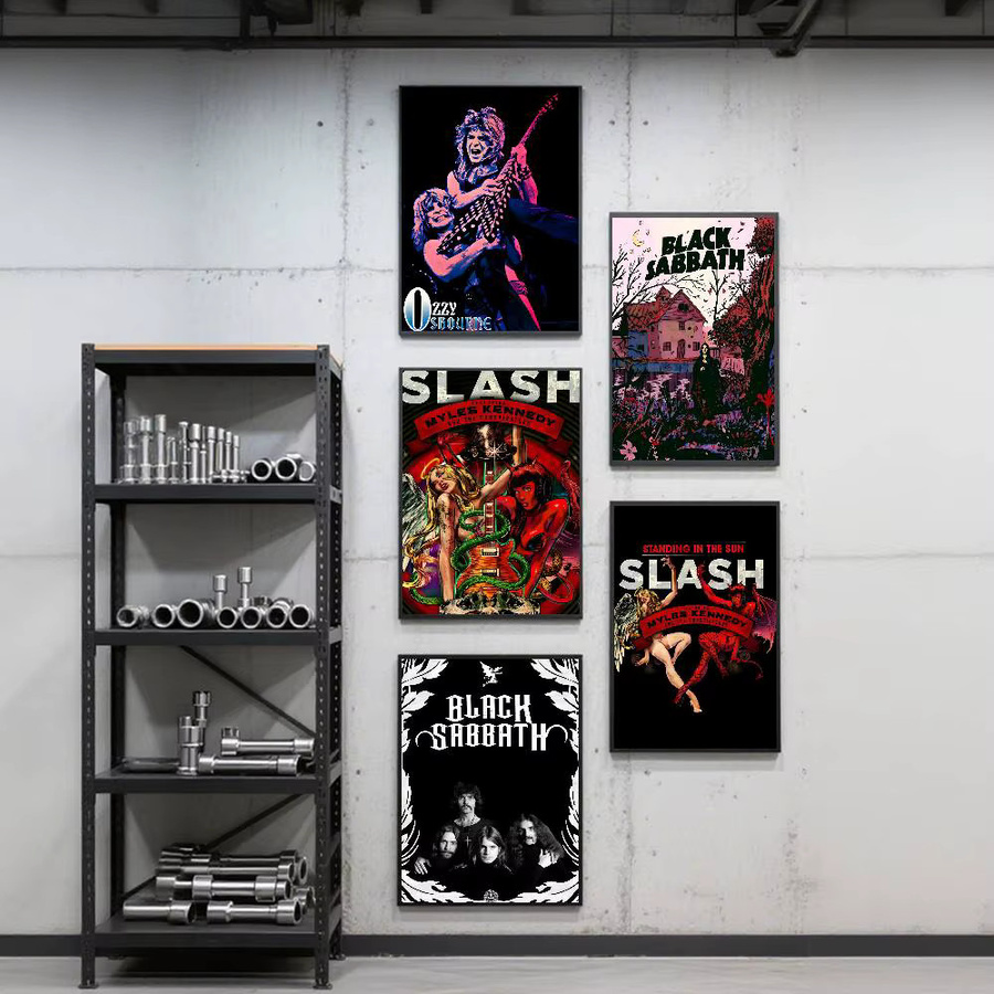 Kayou Black Sabbath Poster Kunstdruck im Anime-Stil, Mehrfarbig - Bild 2