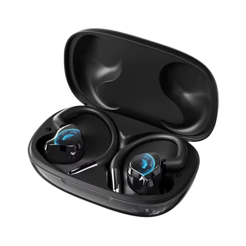 HTC NE81 3-in-1 Multi-Modus In-Ear Bluetooth-Ohrhörer mit Geräuschunterdrückung und flexiblem Ohrbügel in Schwarz - Bild 4
