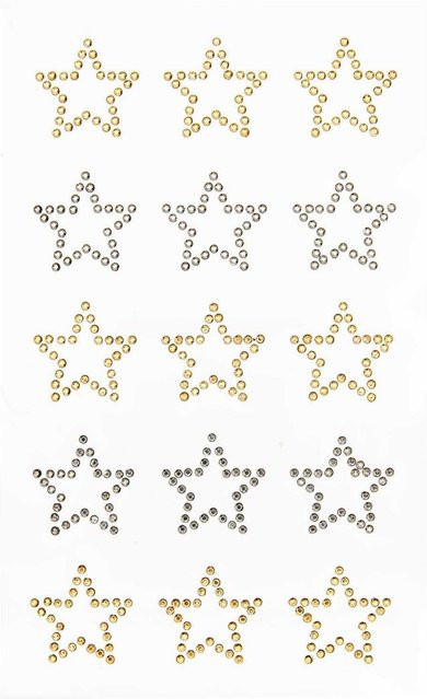 Rico Design Paper Poetry Strass-Sticker Sterne - Bild 1