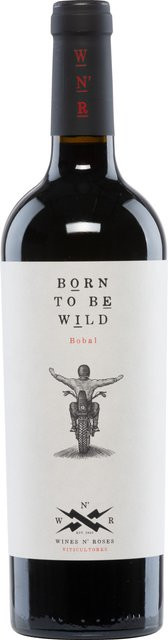 Wines n' Roses Viticultores Born To Be Wild Tinto, Rotwein, Bobal, 2024, Valencia DO, Spanien, trocken, 0,75 l - Bild 1
