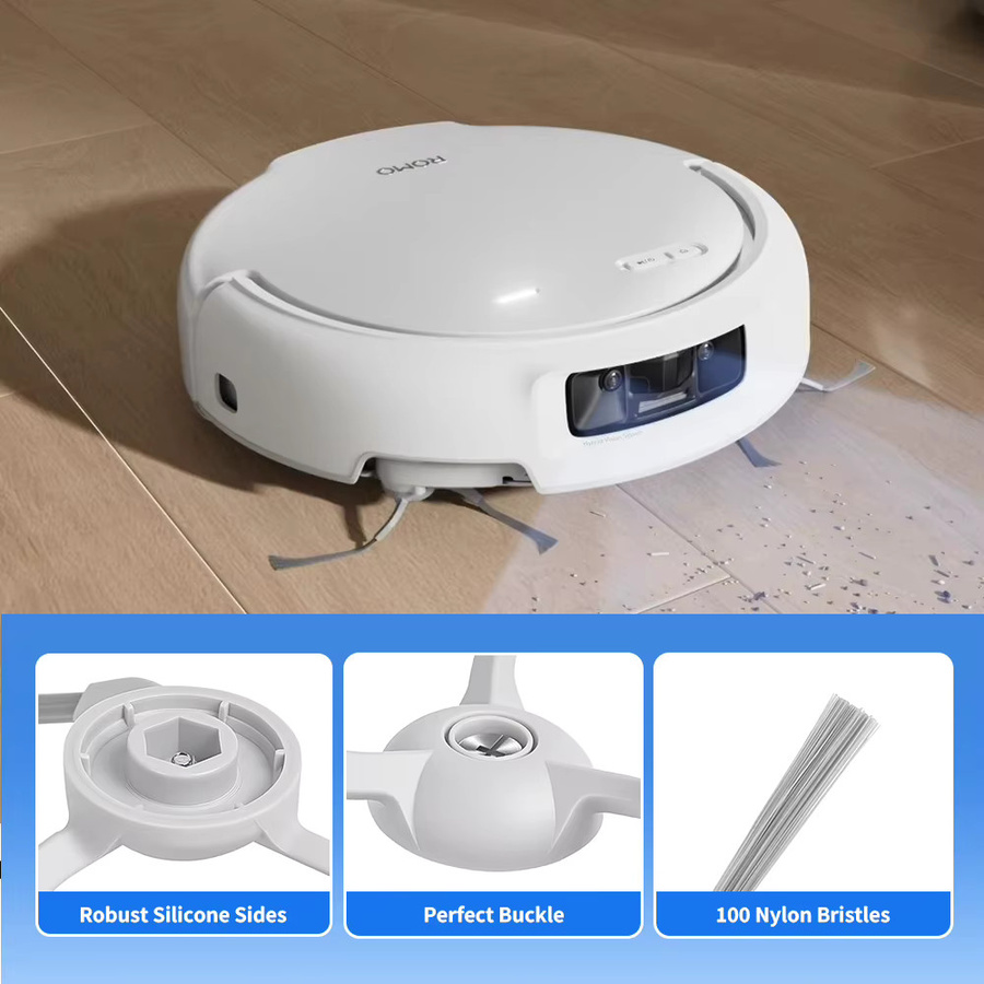 Ninja Ersatz-Seitenbürste für DJI ROMO P, ROMO S und ROMO A Staubsauger zur Reinigung und Staubabsaugung - Bild 3