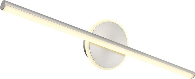 Globo Lighting LED-Wandleuchte Pepe in Silber, Up-Down-Beleuchtung für Badezimmer, B/H: 60,8 x 13 cm - Bild 1