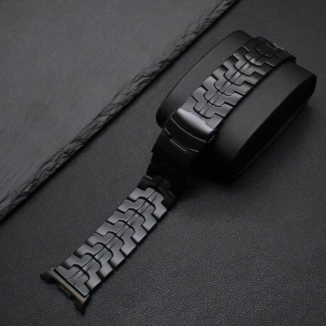 Jaytop Uhrenarmband Titan, schwarz, Herren - Bild 1