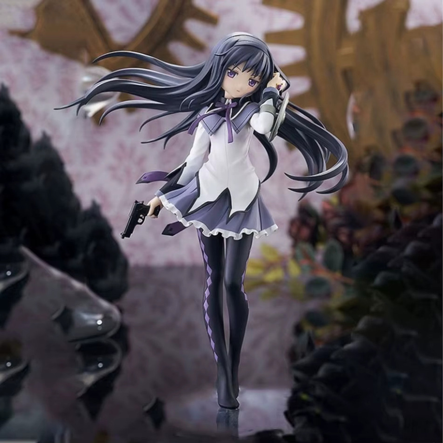 TAKARA TOMY Madoka Magica Anime-Figur Akemi Homura aus PVC, Höhe: 17 cm - Bild 2