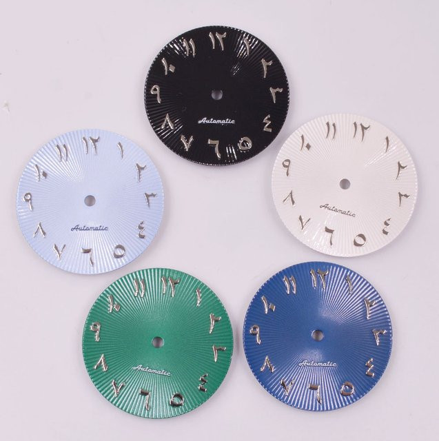 Zifferblatt 29 mm, Weiß, Unisex - Bild 1