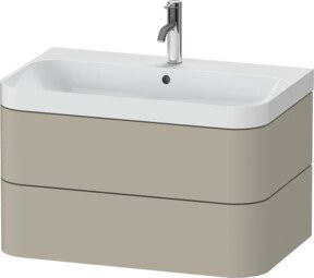 Duravit Möbelwaschtisch Happy D.2 Plus in Beige, Wandhängend, B/T: 77,5 x 49 cm - Bild 1