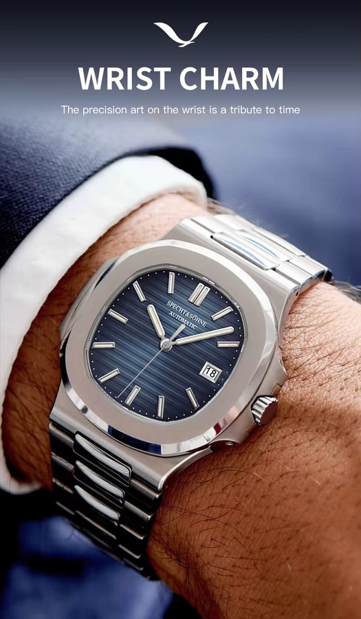 Specht&Sohne Armbanduhr, Automatik, Edelstahl, Saphirglas, Herren - Bild 3