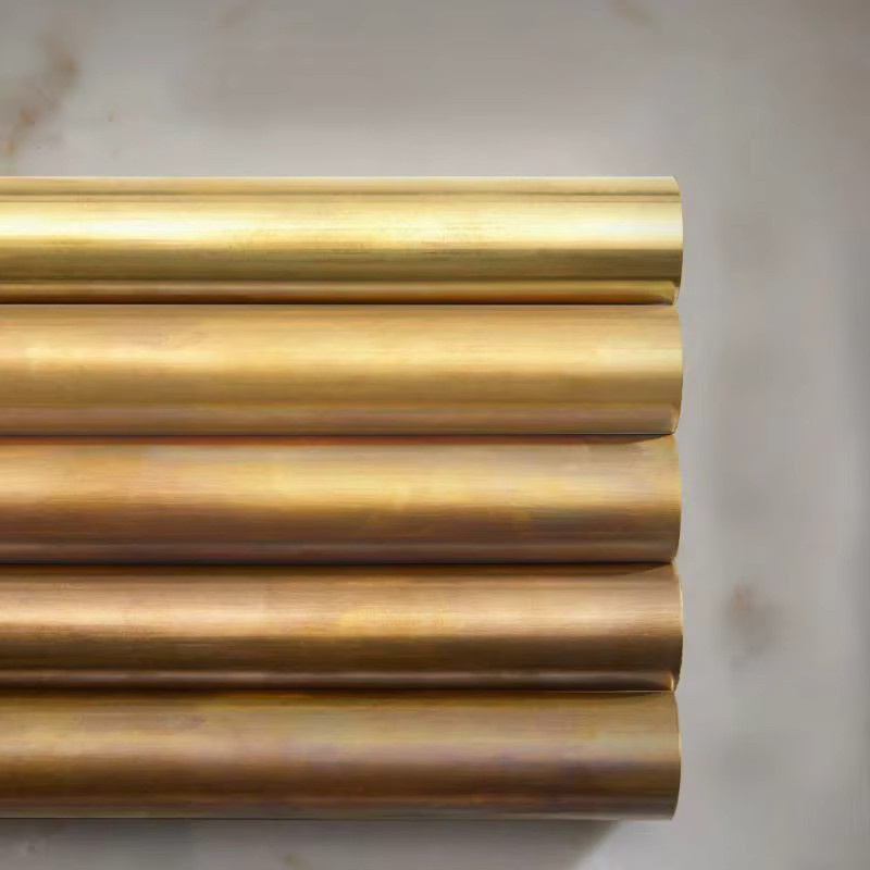 Nurlin Schrankknöpfe aus Messing in Gold, unlackiert und gebürstet - Bild 1