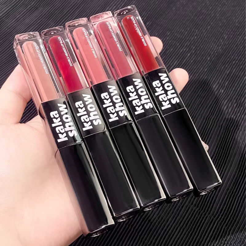 Kakashow 2-in-1 Lipgloss, mattes und verspiegeltes Finish - Bild 4