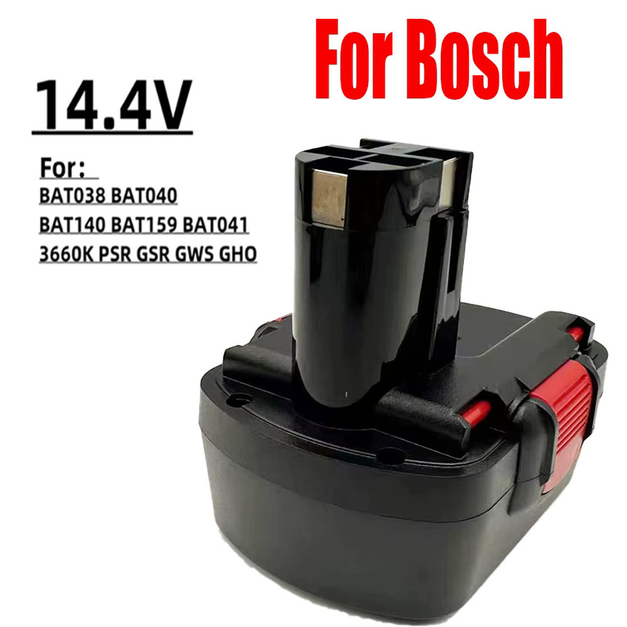 Bosch Akku 14,4 V 12800 mAh Schwarz für BAT038 BAT040 BAT140 BAT159 BAT041 3660 K NI-MH PSR GSR GWS GHO - Bild 4