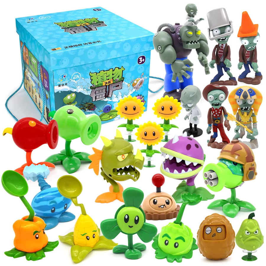 Hot Toys Plants vs. Zombies Pea Shooter, Actionfigur, Set / Bundle - Bild 2