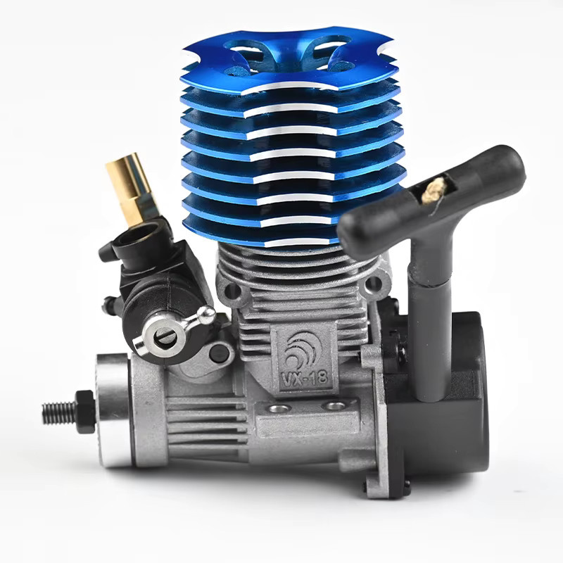 VRX RACING Nitromotor für RC-Auto 1/10 Buggy Monster Truggy, VX 18 Motor, 2,95 ccm, Seilzugstarter - Bild 3