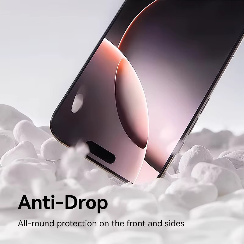 Joyroom HD Glas Displayschutzfolie für iPhone 17, iPhone 17 Pro, iPhone 17 Pro Max und iPhone 17 Air, transparent, gehärtetes Glas für Vollbild-Schutz - Bild 3