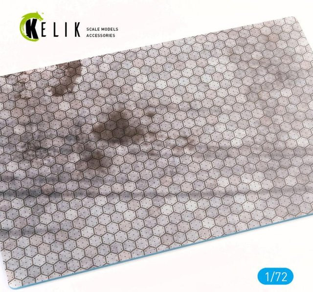 Kelik Swiss hexagonal concrete parking place Base, Acrylic 3 mm - Bild 1