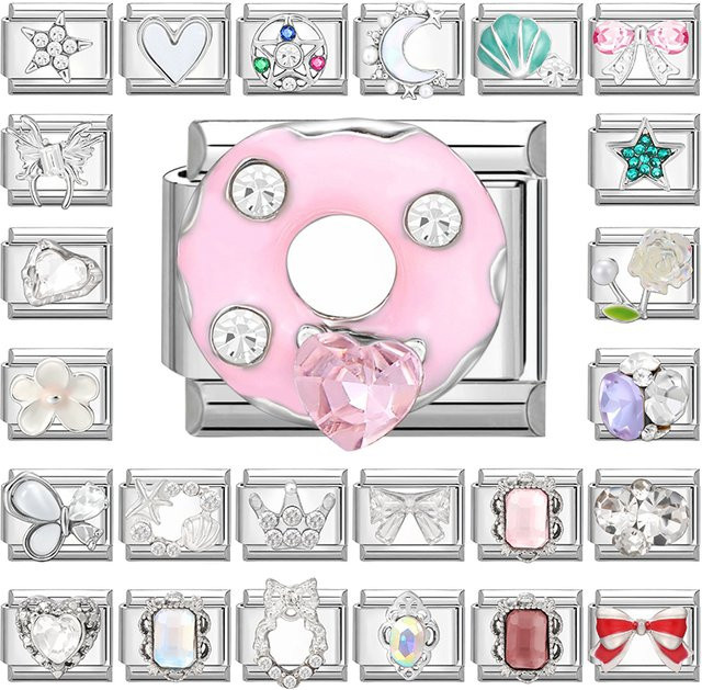 Yolorist Armband Edelstahl, Silber, Zirkonia, Damen - Bild 1