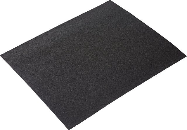 LUX-TOOLS Metall-Schleifpapier K60 Schwarz für die manuelle Anwendung - Bild 1
