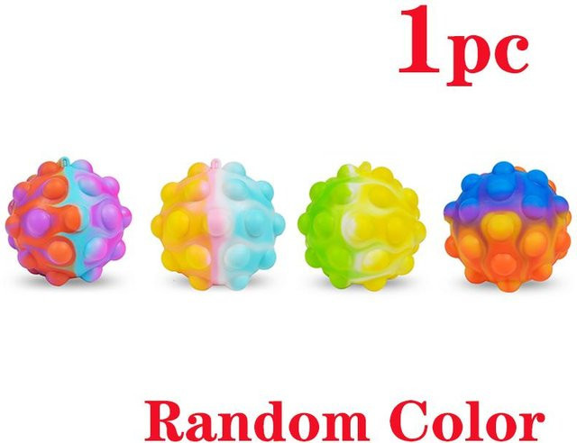 BC Pet Supplies Stressball Fidget 3D, 4-12 Stück, Push Bubble - Bild 1