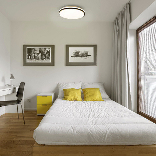 Näve LED Deckenleuchte Irvine rund weiß Metall Kunststoff Durchmesser: 30,5 cm, Höhe: 6,0 cm - Bild 2