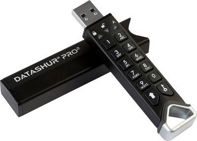 iStorage datAshur PRO2 USB-Stick 4 GB USB Typ-A 3.1 Schwarz - Bild 1