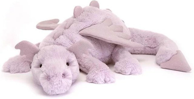JC Großer Plüsch Himmel Fliegender Regenbogen Drache, Kuscheltier Kissen, 66cm - Bild 1