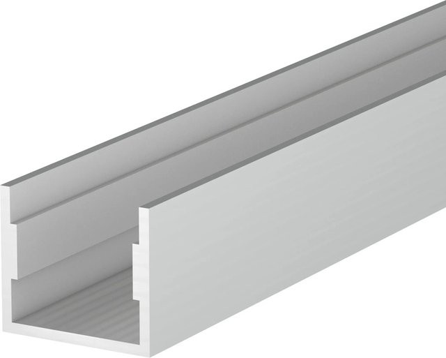 GS Terrassen Montagesysteme Solar Bodenträgerprofil Silber B/T/H: 45 x 40 x 2000 mm - Bild 1