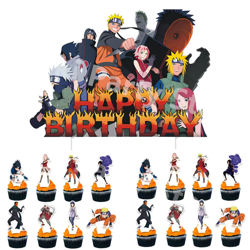 Bandai Naruto Figur, Kuchen Topper, Geburtstag Party Supplies - Bild 3