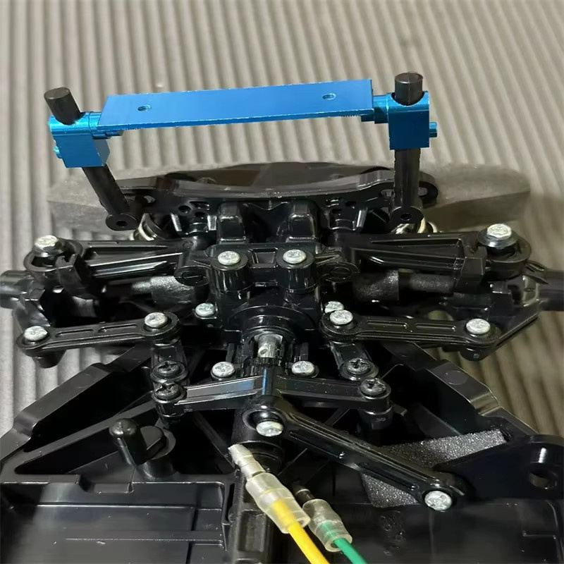 Tamiya Aluminium-Magnet-Halterung, Zubehör, Metall - Bild 4