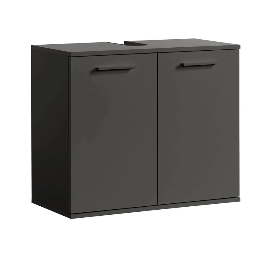 mokebo Waschbeckenunterschrank Der Waschbär in Anthrazit, H x B x T: 34 x 60 x 70 cm - Bild 2