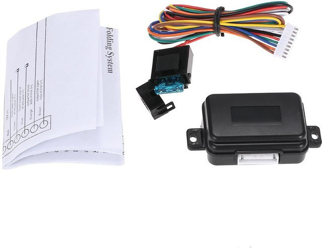 VehicleKit Intelligentes Auto-Seitenrückspiegel-Klappsystem in Weiß - Bild 1