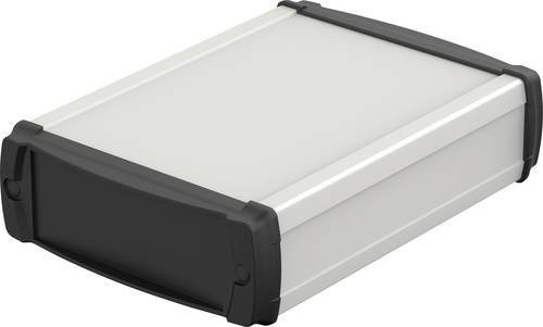 Bopla ELPH 1240-0150 ECOLINE_SET Profil-Gehäuse aus Aluminium und ABS in Schwarz RAL 9005, B/T/H: 12,0 x 15,0 x 4,2 cm - Bild 1