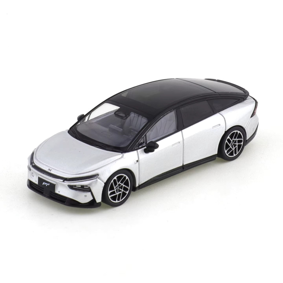 XCARTOYS XPENG P7+ Diecast Modellauto 1:64 Metall Spielzeug Auto in Weiß - Bild 2