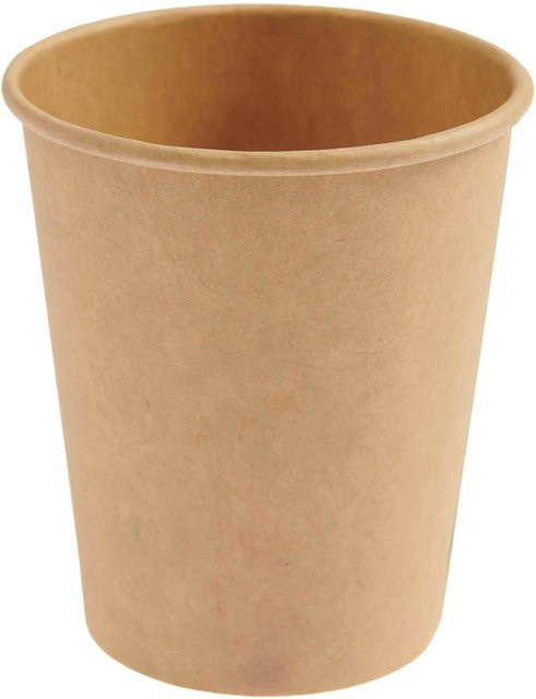 Rico Design Pappbecher aus braunem Kraftpapier mit 8,0 ml Volumen - Bild 1