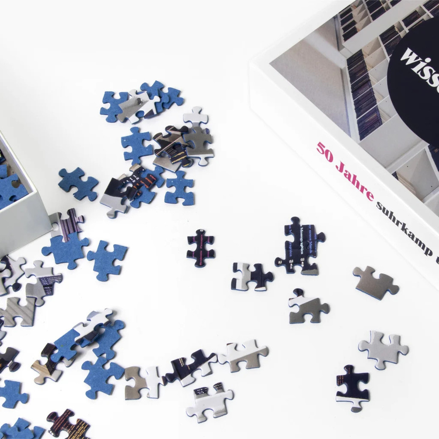Suhrkamp Verlag 50 Jahre suhrkamp taschenbuch wissenschaft, Puzzle, 1000 Teile, ab 14 Jahre - Bild 3