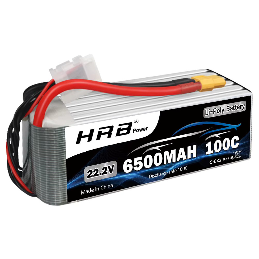 HRB Lipo Batterie 22,2 V 6500 mah, mit XT60 Stecker - Bild 6