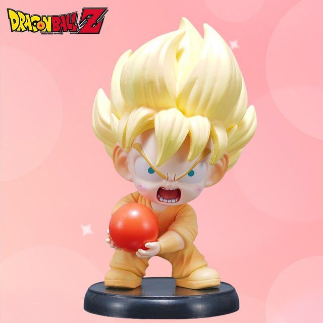 Bandai Dragon Ball Anime Figur Goku Actionfigur aus PVC als Sammlerstück und Desktop-Ornament, Höhe: 12 cm - Bild 1