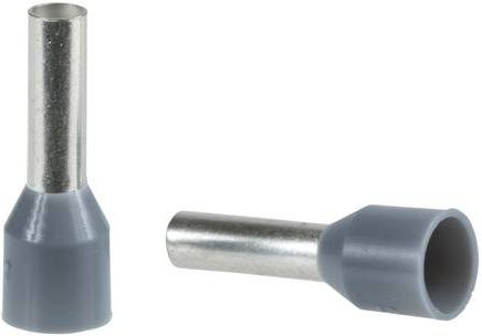 Schneider Electric DZ5CE042D Aderendhülse 4mm² in Grau aus Kupfer, 1000 Stück - Bild 1